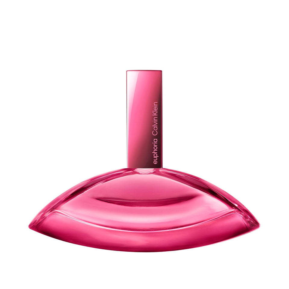 Calvin Klein Euphoria Magnetic Elixir bottle pour showing long-lasting luxury for daily wear