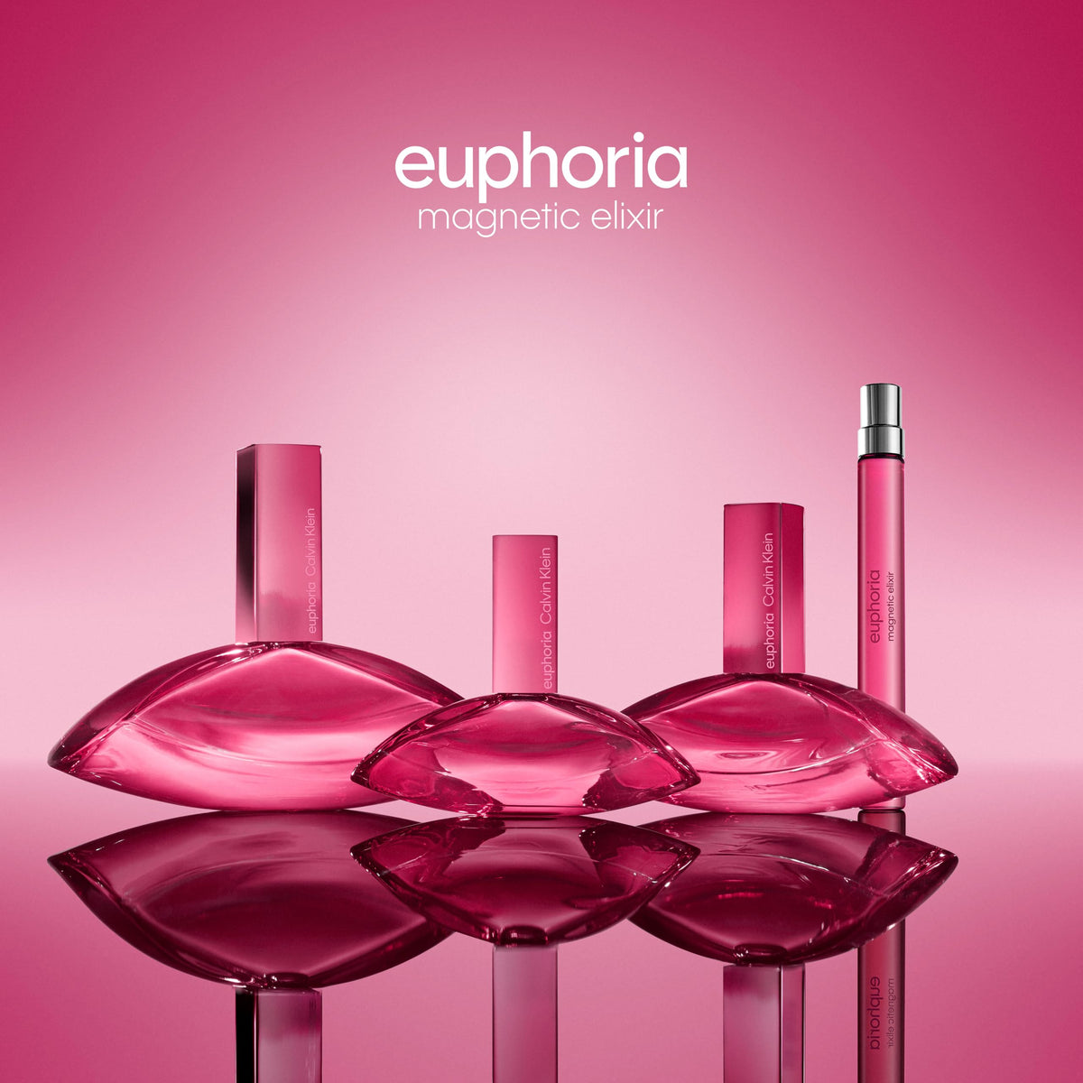 Calvin Klein Euphoria Magnetic Elixir musk detail suggests lasting warmth and charm