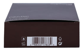 Calvin Klein Euphoria for Men aftershave usage demonstrates quick application after shaving.