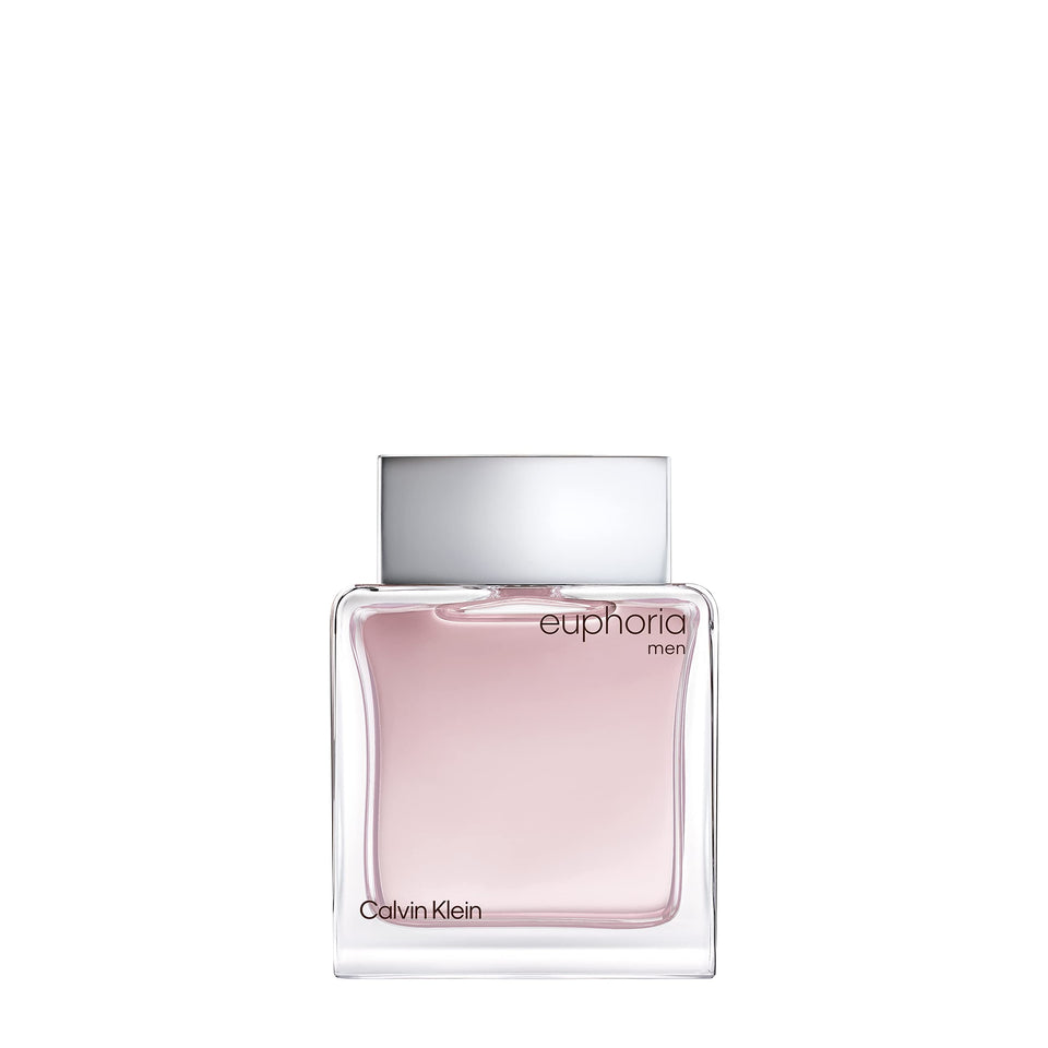Calvin Klein Euphoria Men bottle front view, bold masculine vibe for daily confidence.