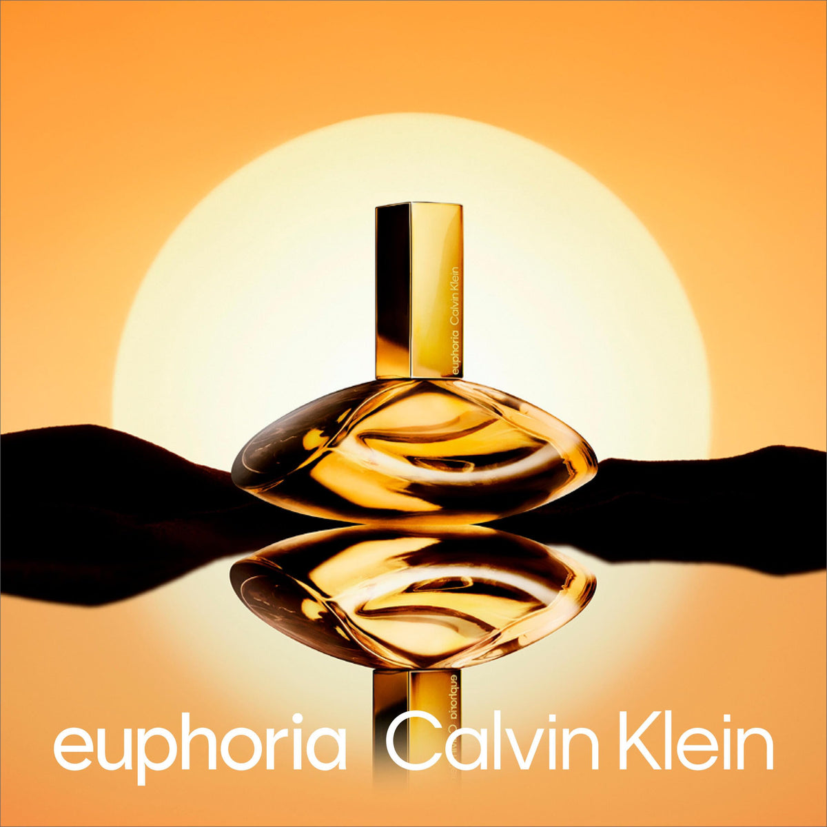 Calvin Klein Euphoria Solar Elixir golden orchid note for warm glow