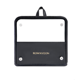 Camdeez ROWNYEON makeup brush bag with waterproof fabric for easy cleanup after travel.