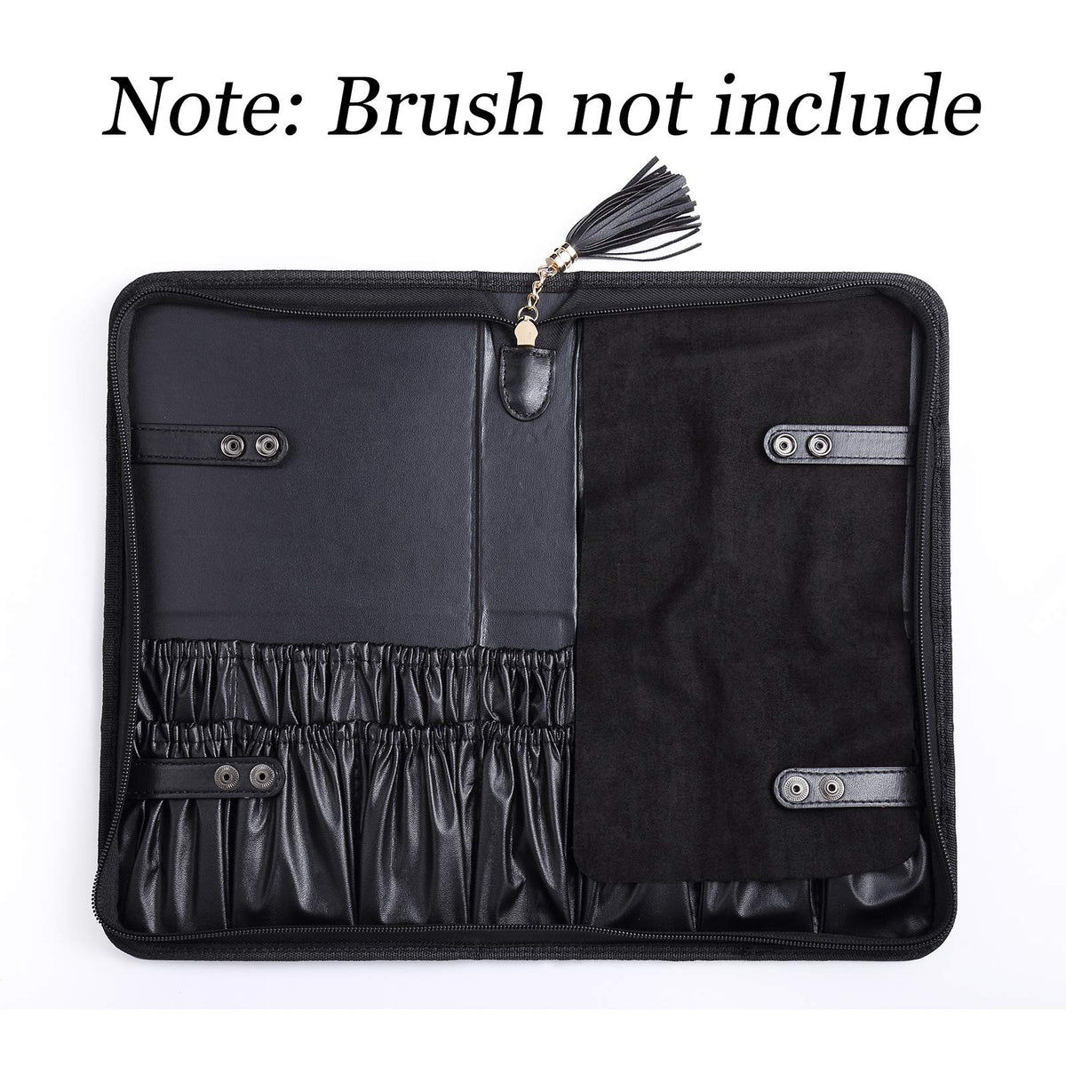 Camdeez Rownyeon bag vertical zipper design enables quick access during sessions.