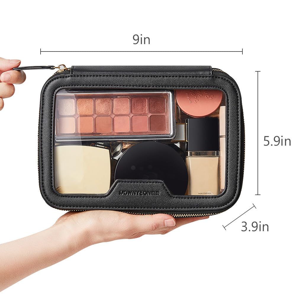 Camdeez Rownyeon transparent cosmetic organizer helps spot items at a glance.