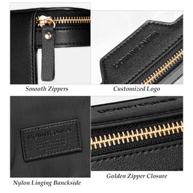 Camdeez Rownyeon waterproof makeup case protects contents and cleans easily.