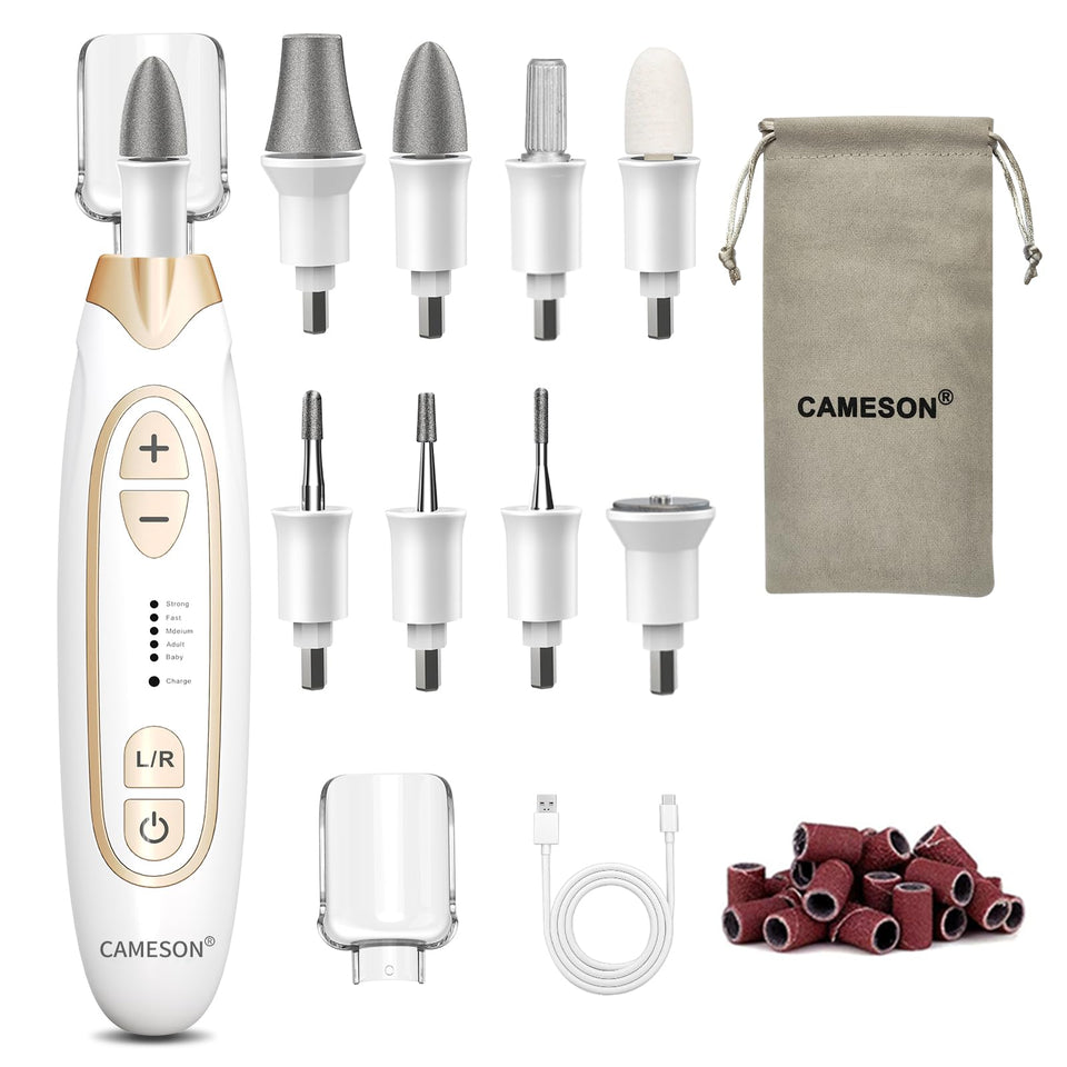 CAMESON toe nail grinder compact design for at-home care