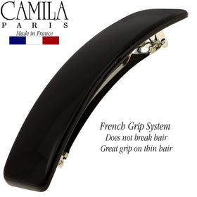 Camila CP1476 automatic clasp closeup for gentle grip