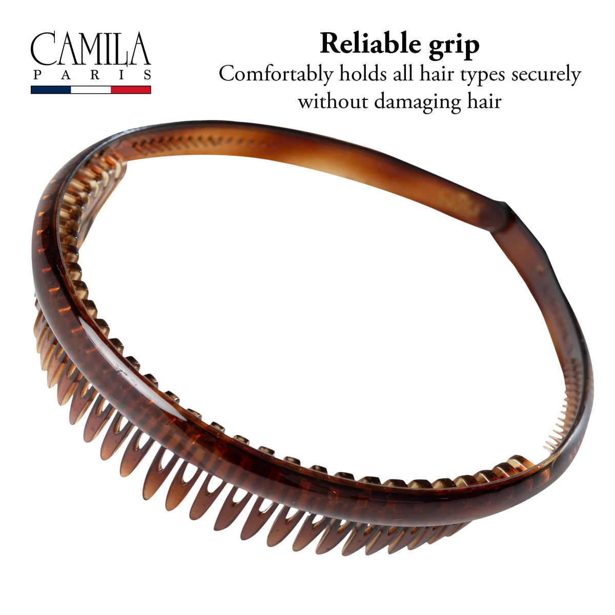 Styled outfit with Camila Paris AD109 headband for a chic ensemble.