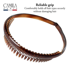 Styled outfit with Camila Paris AD109 headband for a chic ensemble.