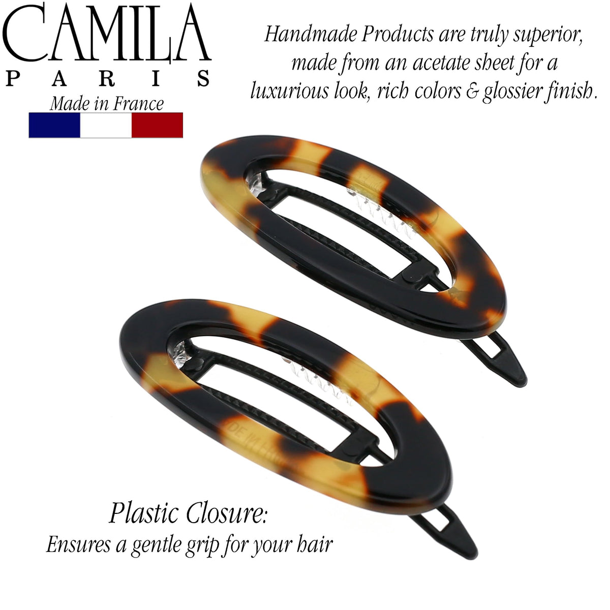 Camila Paris CP1993/2 no-slip design prevents sliding during activity or movement.