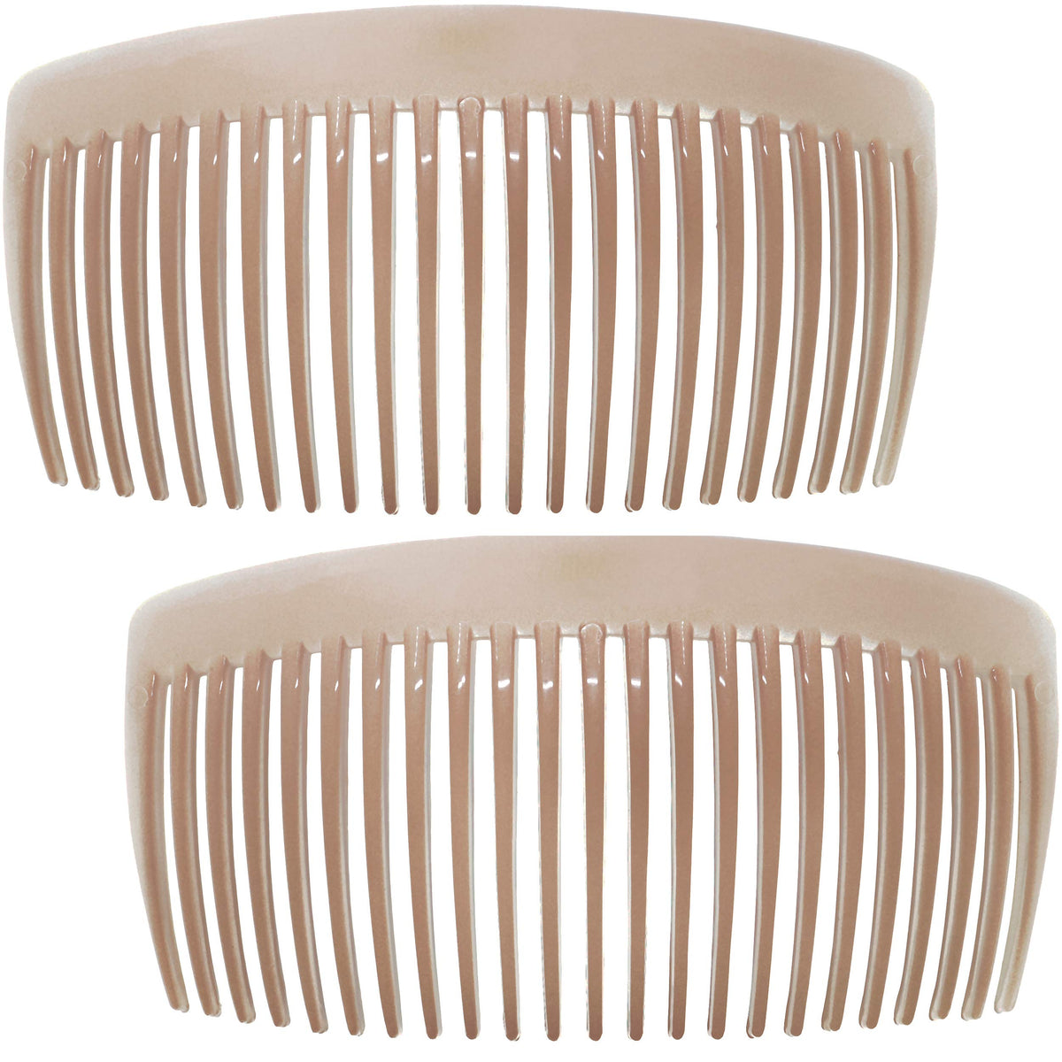 Camila Paris CP2912 large curved nude side combs secure elegant updos.