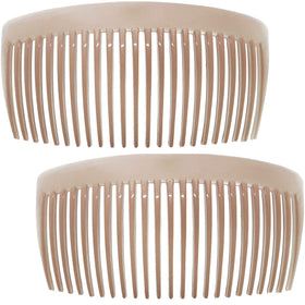 Camila Paris CP2912 large curved nude side combs secure elegant updos.