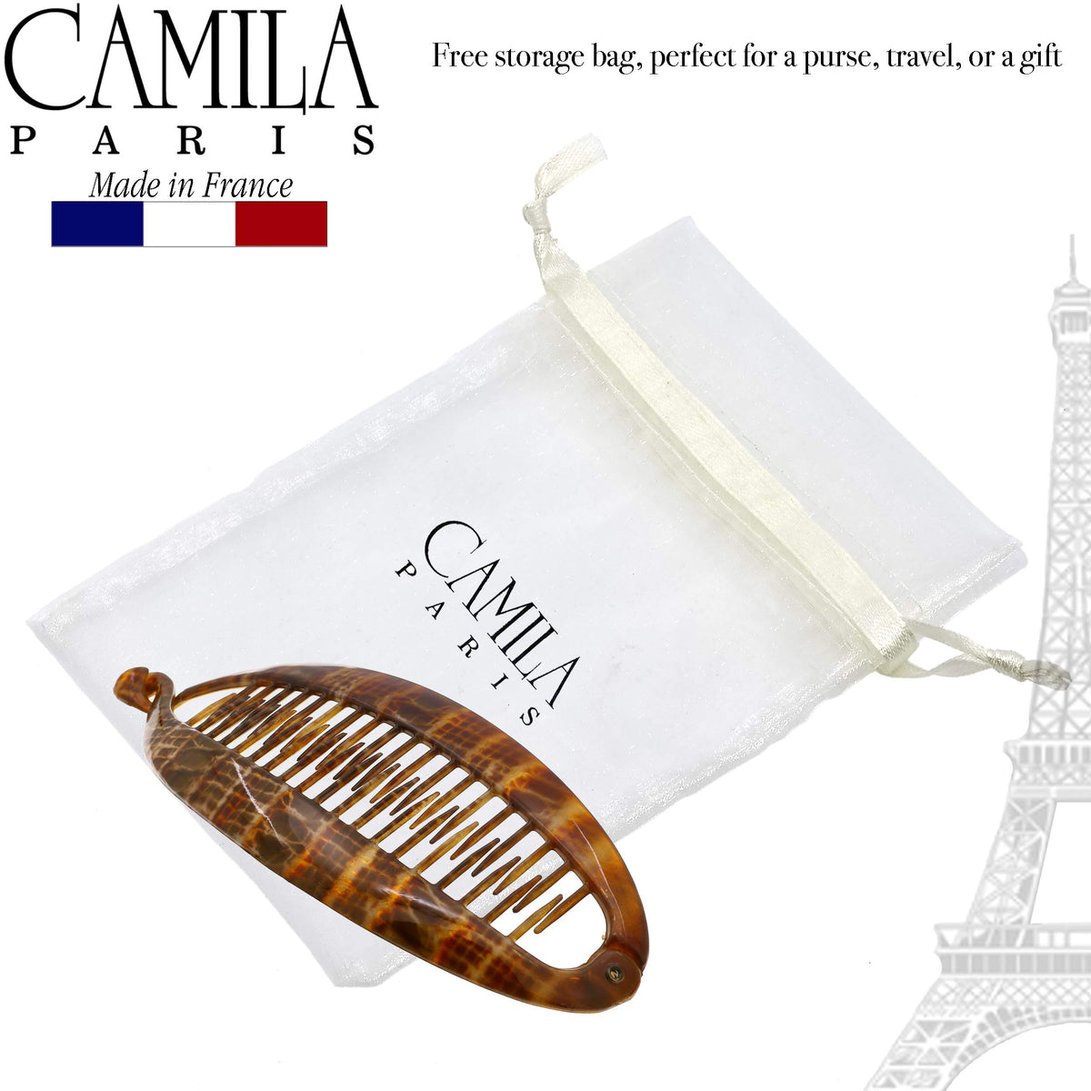 Durable material detail of Camila Paris CP3097 hair ornament