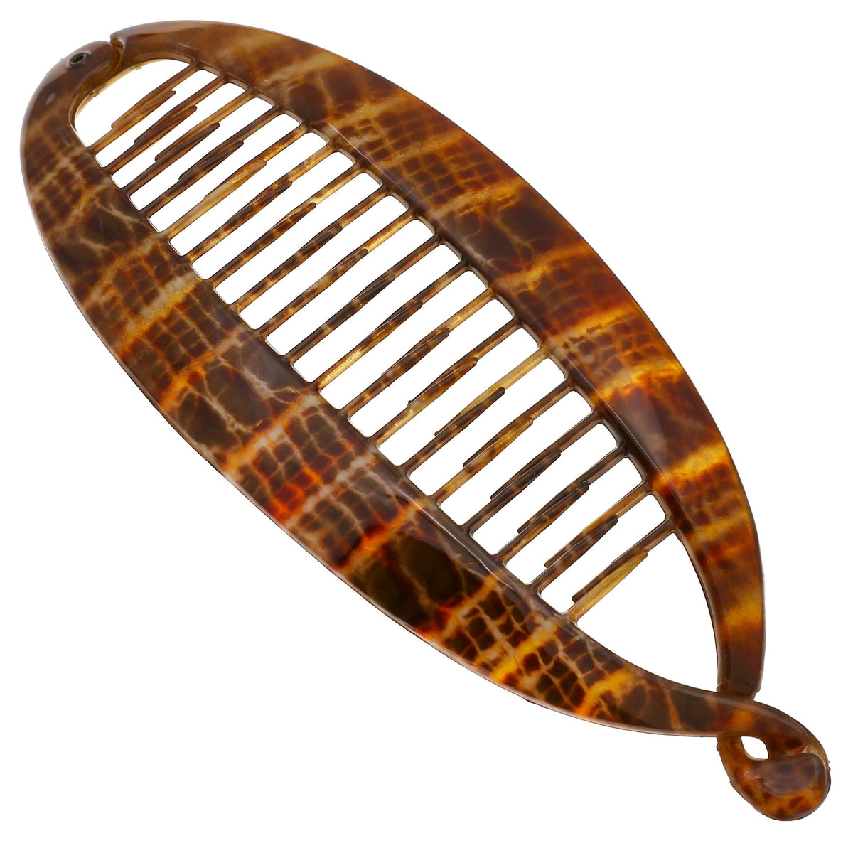 Vintage-inspired Camila Paris CP3097 banana clip for timeless looks