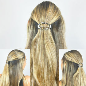Camila Paris CP3362 metal-free closure barrette showcasing gentle grip and comfort