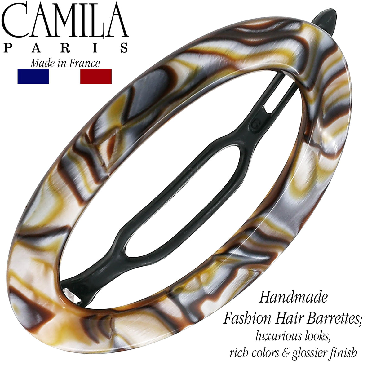 Camila Paris CP3362 strong hold hair clip keeping hair in place all day