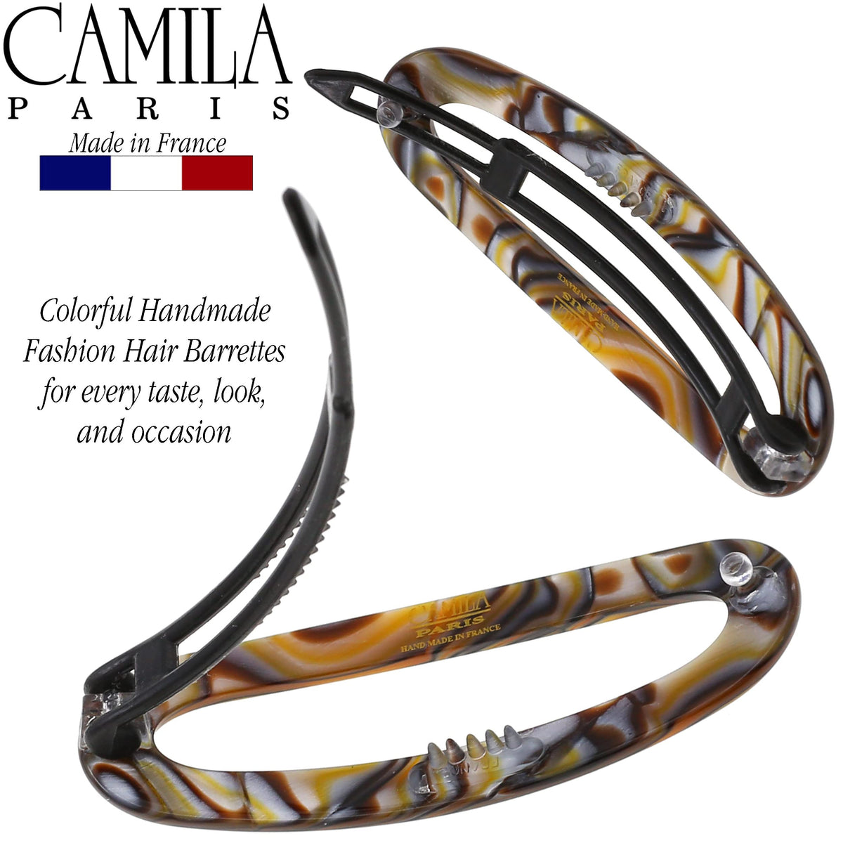 Camila Paris CP3365 cellulose acetate finish, durable daily wear.
