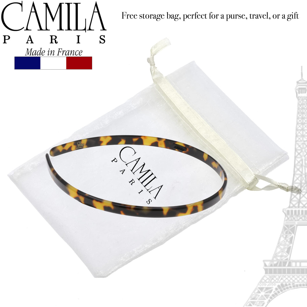 Camila CP3469 headband adds elegance for everyday wear and special occasions.