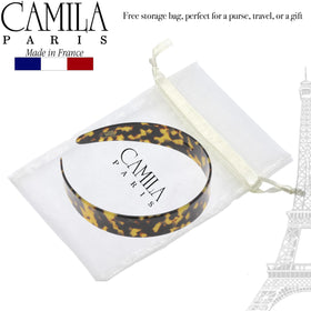 Camila Paris CP3879 elegant headband complements any hair type.