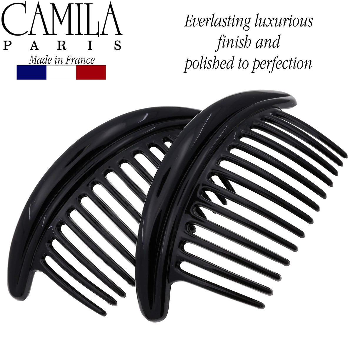 Camila Paris MP978/2 bun chignon clip adds refined finish to formal looks