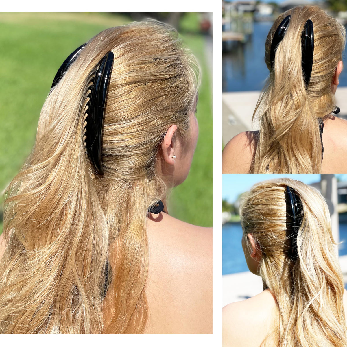 Camila Paris MP978/2 French twist side combs for versatile day-to-night styling