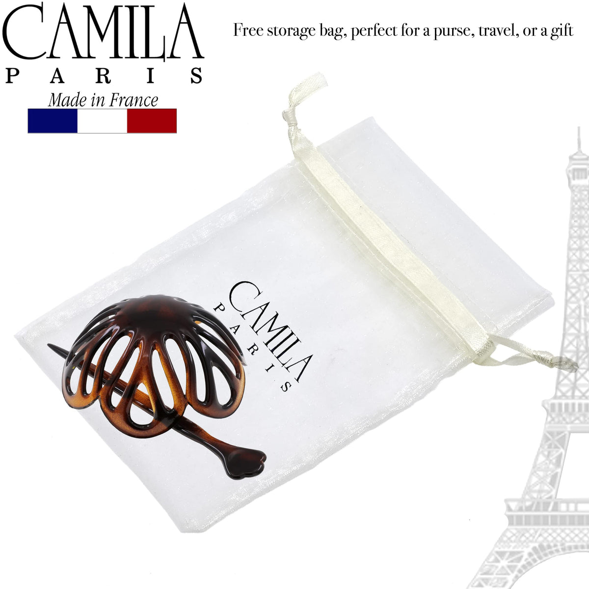 Camila Paris NV149 ballet-inspired bun clip for dancers