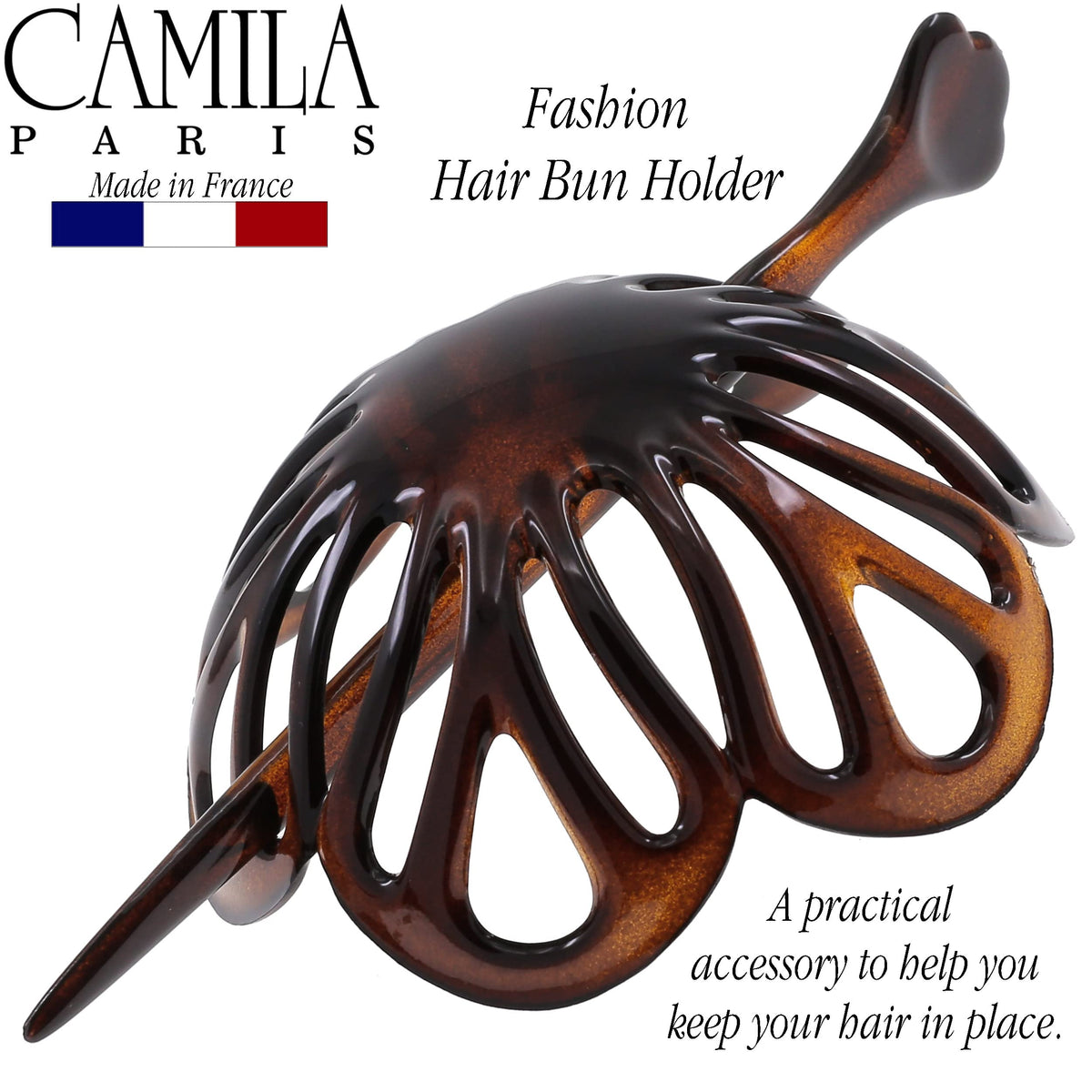 Camila Paris NV149 easy updo bun idea for versatile styling