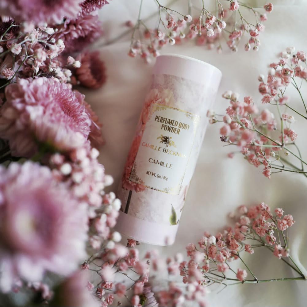 Camille Beckman floral fragrance notes carnation and iris