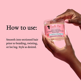 Gel on braids demonstrates neat frizz control for everyday protective looks