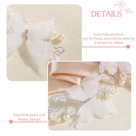 Campsis headband worn by model showing versatile, elegant accessory