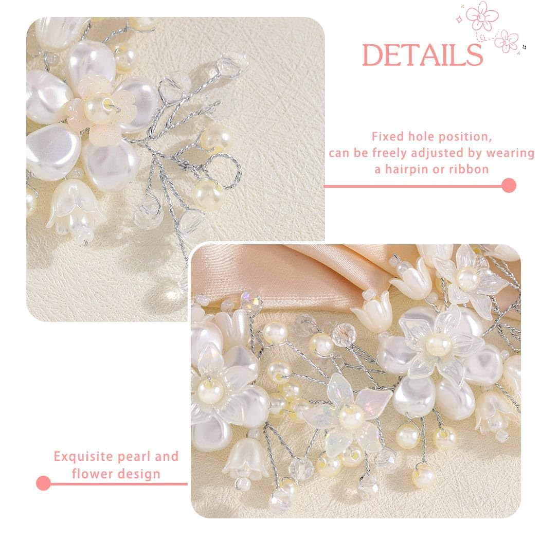 Campsis crystal bead hairpiece sparkle under lights for celebrations