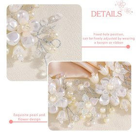 Campsis crystal bead hairpiece sparkle under lights for celebrations