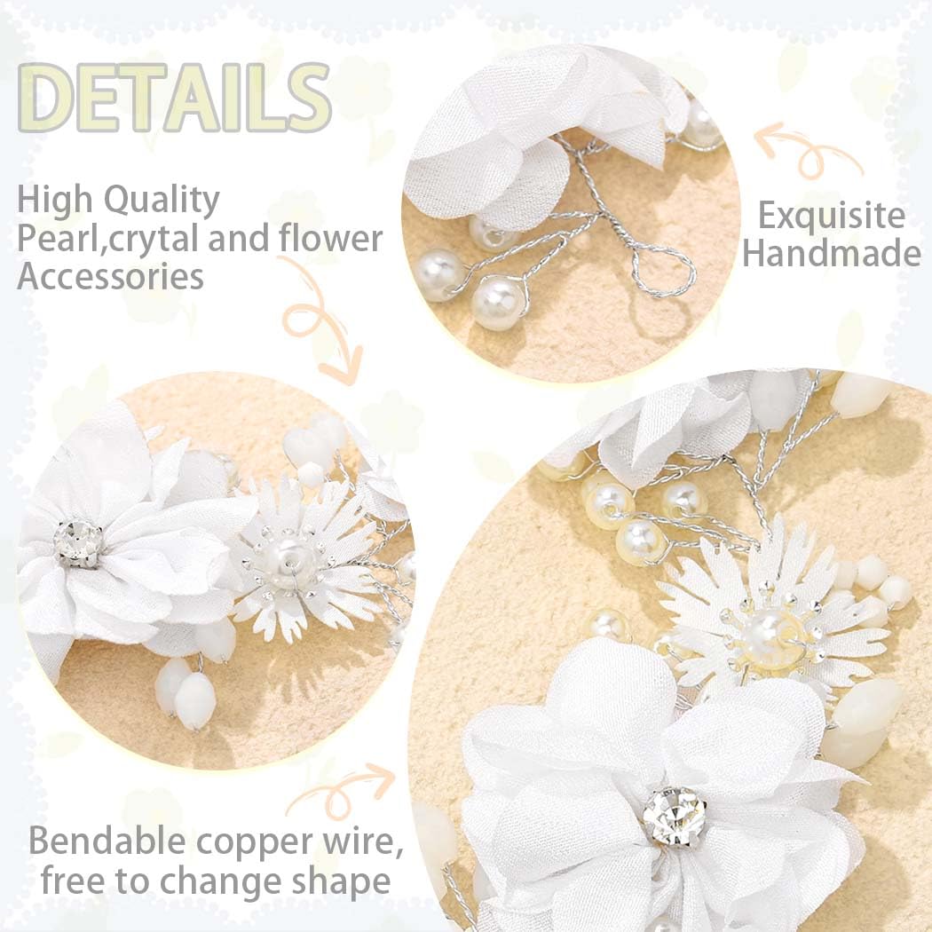 Campsis crystal and tulle design complements princess dresses.
