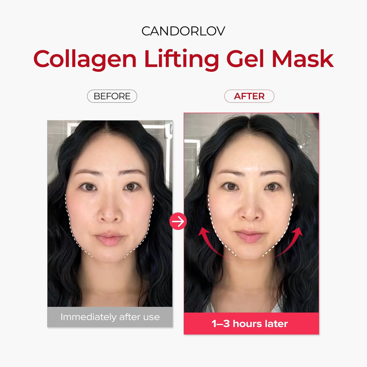 CANDORLOV CDL collagen boosting cream close-up with rich texture.