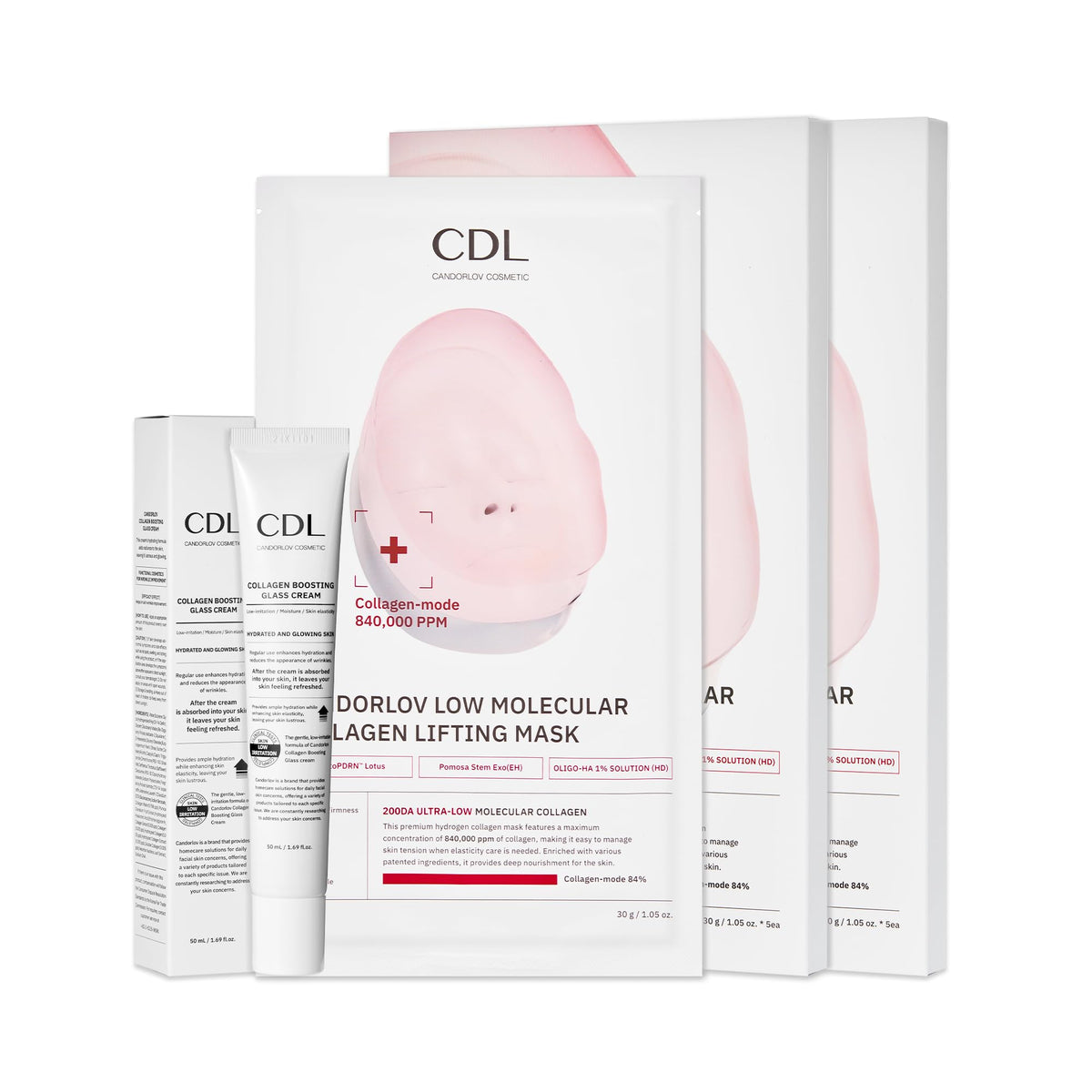 CANDORLOV CDL collagen lifting mask pack for firmer, more elastic skin.