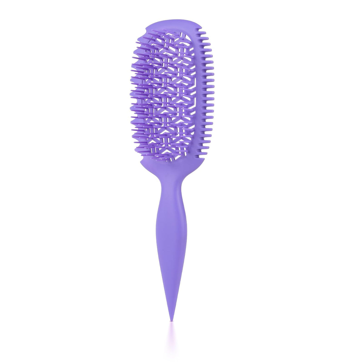 Candy Brush airflow vents speeding up drying while detangling