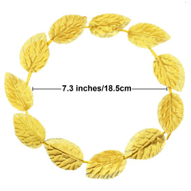 Canlierr gold leaf Greek goddess wreath for cosplay and events.