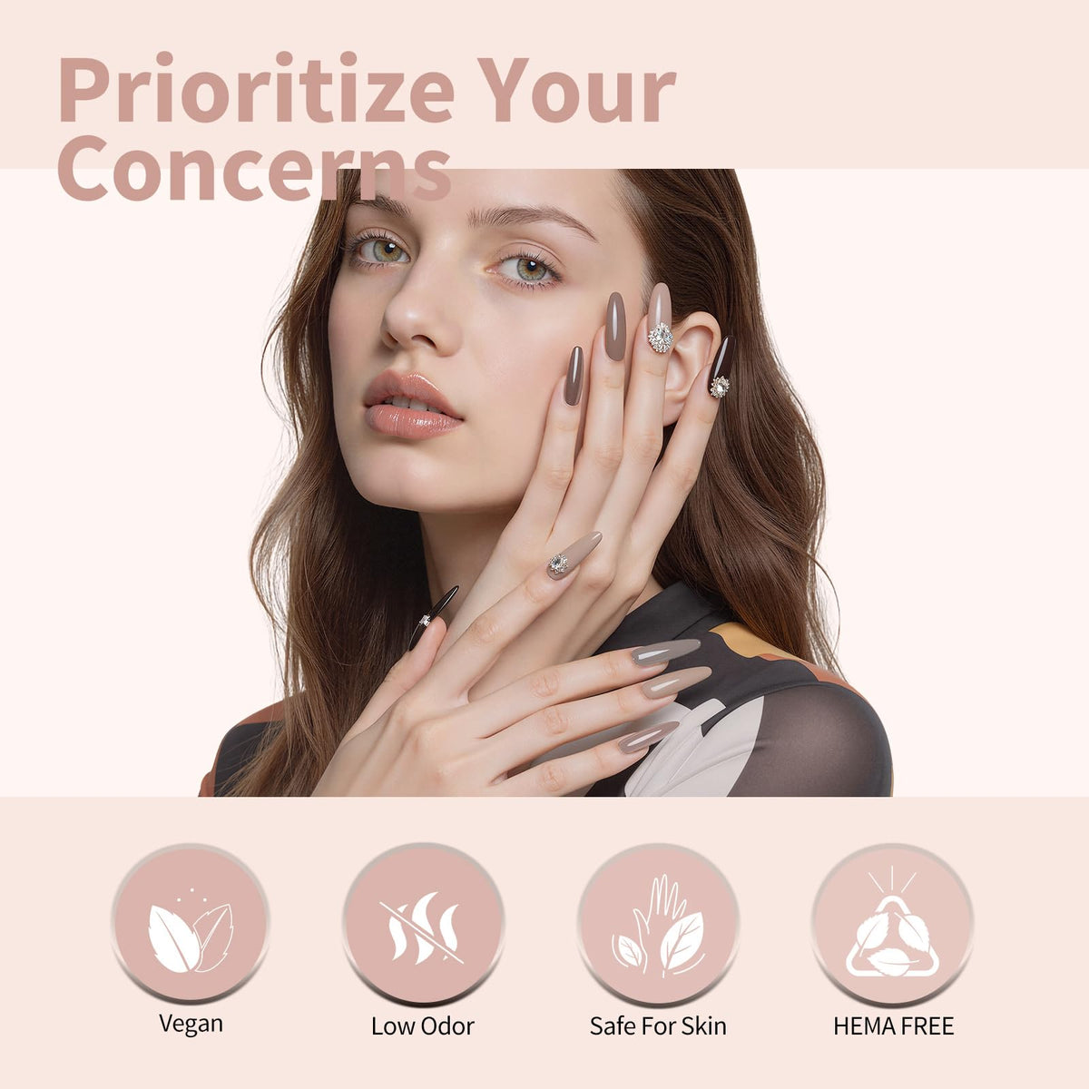 Base and top coat are recommended for best results and longevity.