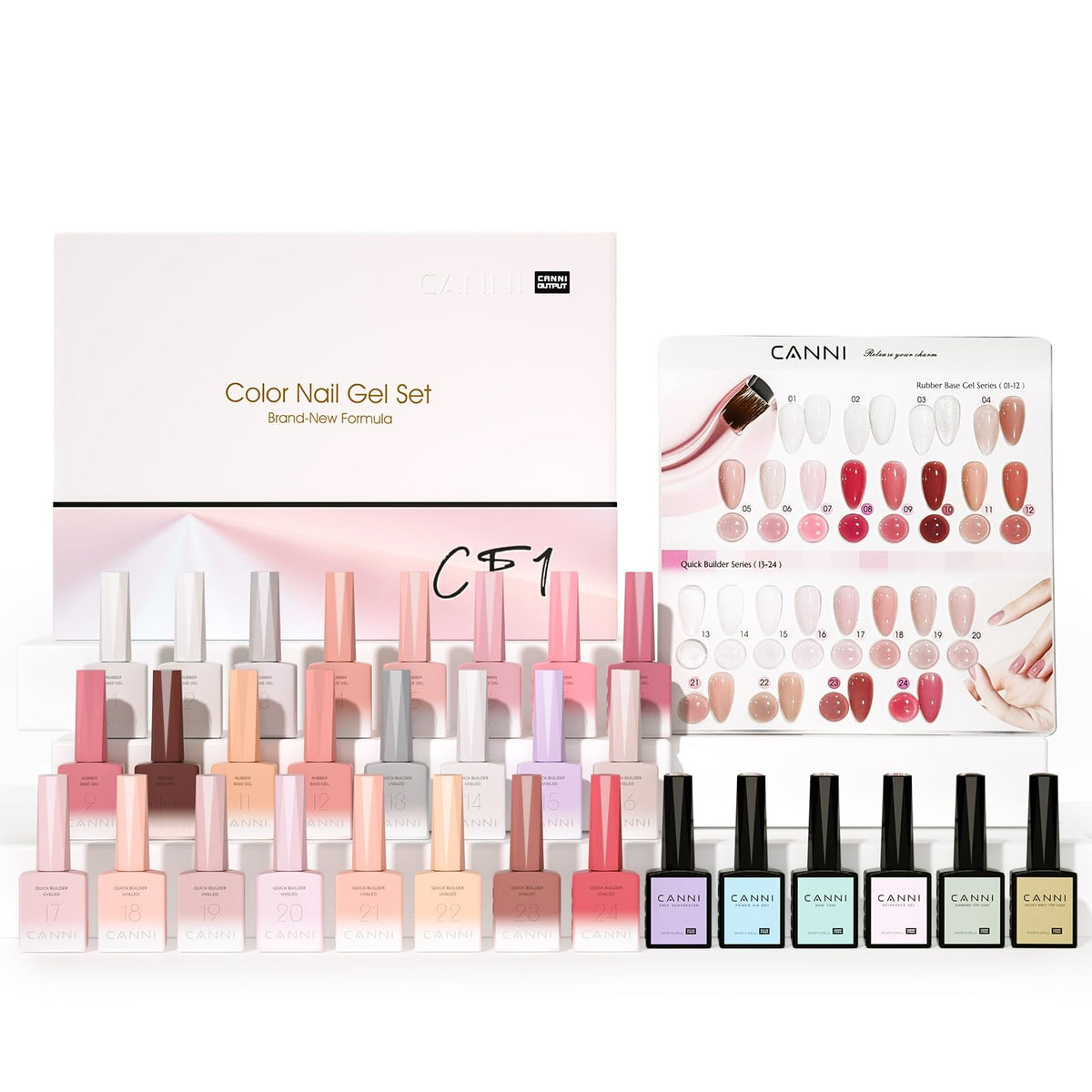 CANNI CF1 packaging and box showcases gift-ready set for easy gifting