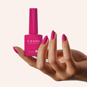 CANNI color-bottle design allows quick color viewing during application.