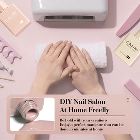 Hema-free formula offers safer color for sensitive nails.