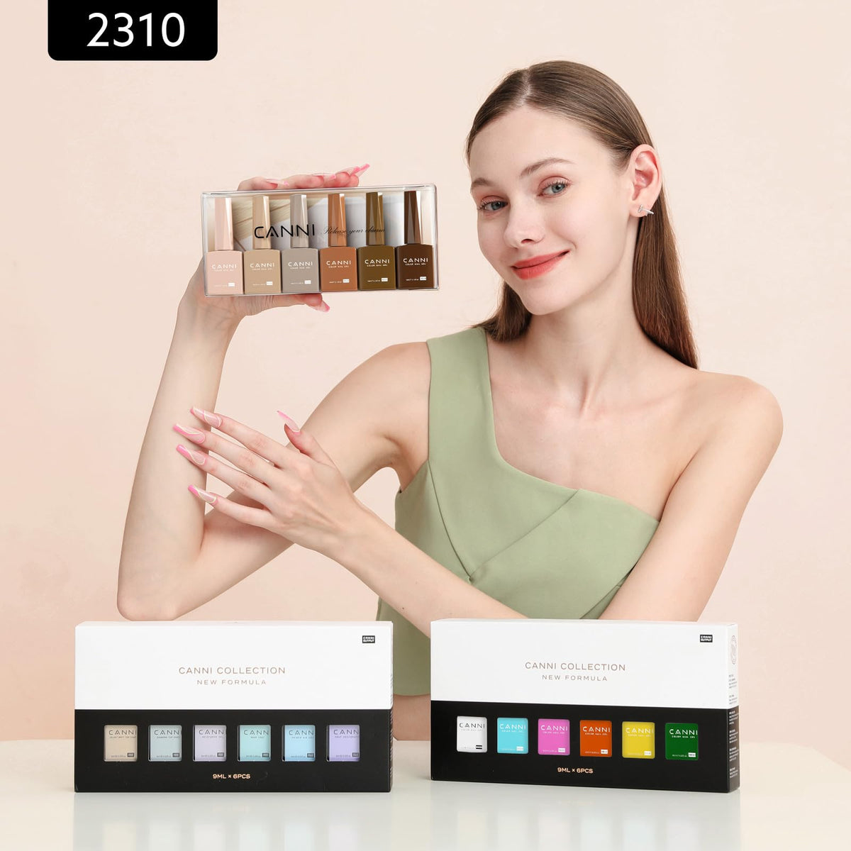 CANNI rich fall color palette offers versatile nude to dark brown options.
