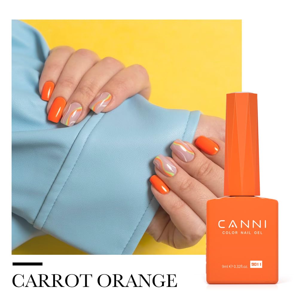 CANNI at-home manicure with salon-quality glossy finish.