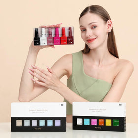 CANNI soak-off LED manicure kit presented for convenient home spa use