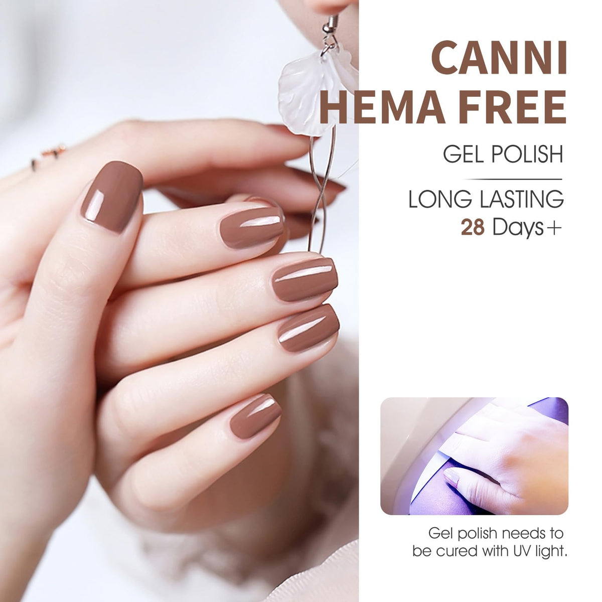 CANNI upgraded gel formula with natural resin for low odor and safety