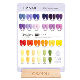 CANNI yellow gel polish bottle bright hue for lively manicures
