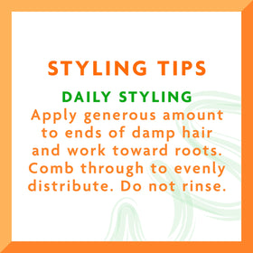 Cantu Avocado Hydrating Leave-In Cream on curls delivers sheen and moisture