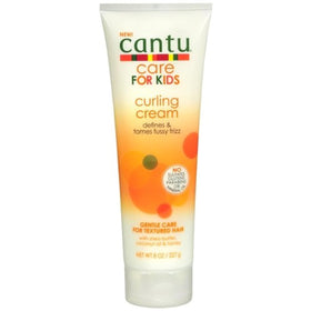 Pack of 3 Cantu Care for Kids Curling Cream for easy curl styling.