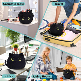 Cantustime Travel Bag features inner zip pocket and mesh compartments for easy access.