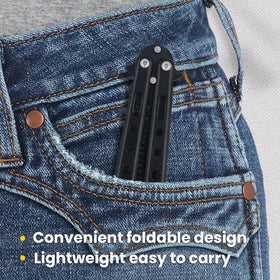Canumer switch-button folding action makes opening and closing easy for on-the-go grooming